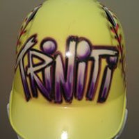 Airbrushed Ball Helmet